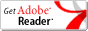 Adobe Acrobat Reader logo. Click to download.